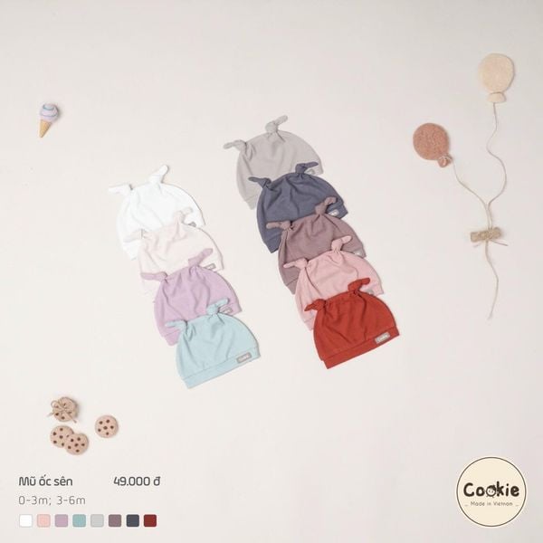  Mũ Ốc Sến Cookie 