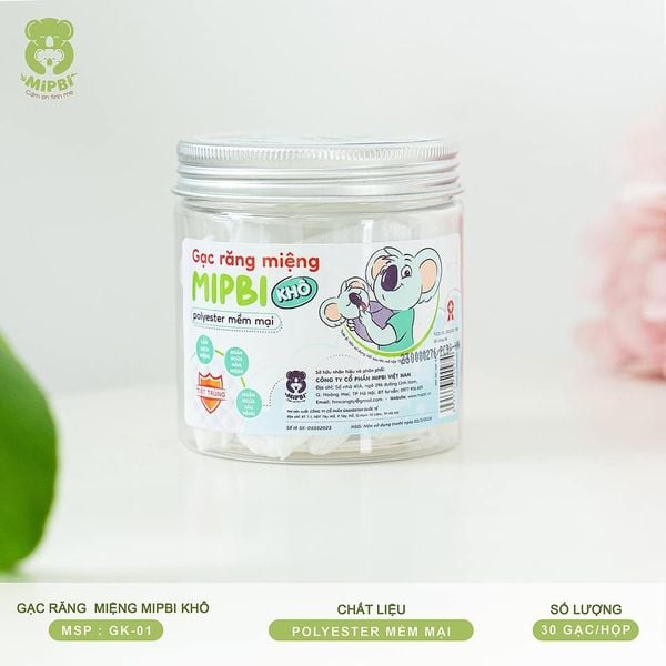 Gạc Răng Miệng Khô Mipbi 