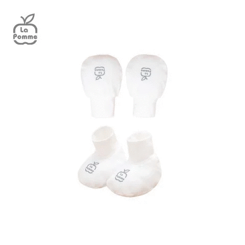  Set Bao Tay Bao Chân La Pomme - Kẻ Nâu 