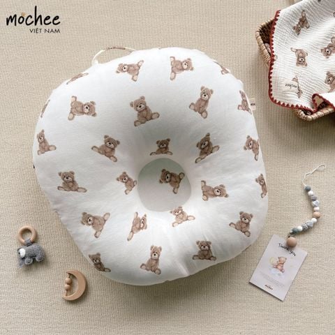  Gối chống trào ngược Muslin cao cấp Mochee 