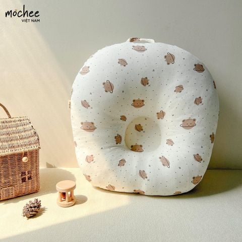  Gối chống trào ngược Muslin cao cấp Mochee 