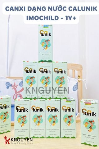  Siro Bổ Sung Canxi Calunik Imochild 125ml 