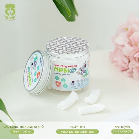  Gạc Răng Miệng Khô Mipbi 