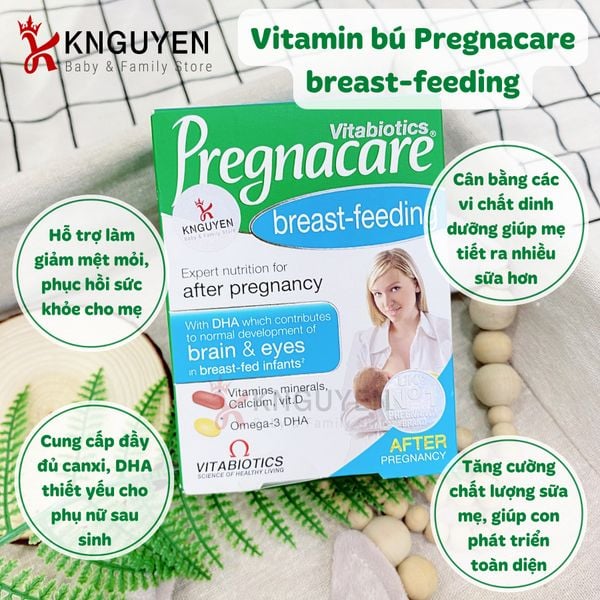  Vitamin bú - Pregnacare breast-feeding 