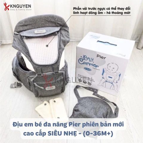  Địu Ngồi Đa Năng Cao Cấp Pier 