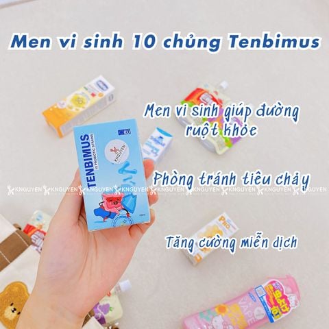  Men vi sinh 10 chủng Tenbimus -Châu Âu 