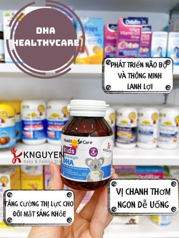  DHA cho bé Healthy Care 60 viên 