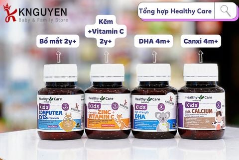  DHA cho bé Healthy Care 60 viên 