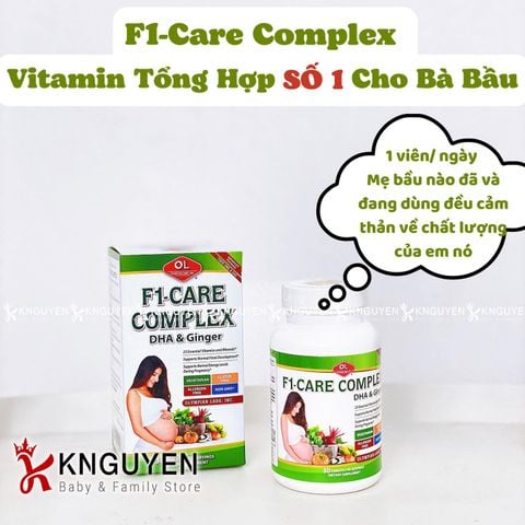  F1-Care Complex - Vitamin tổng hợp số 1 cho bà bầu 