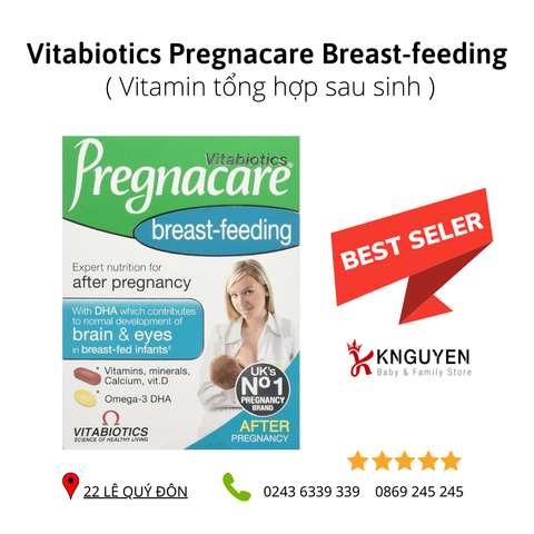  Vitamin bú - Pregnacare breast-feeding 