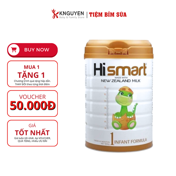  Sữa Hismart New Zealand (800g) 