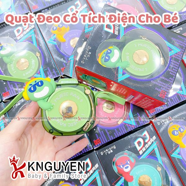  Quạt treo cổ hoạt hình 