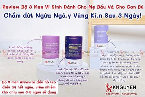  Men Uống Arravite Inner Balance Probiotics High Strength 