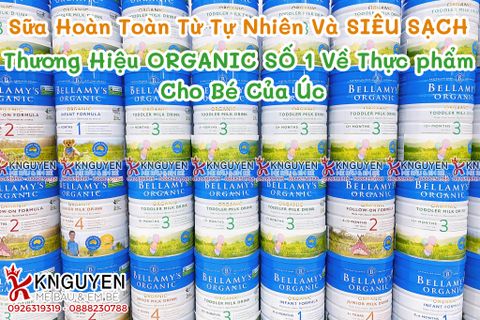  Sữa Công Thức Hữu Cơ Bellamy's Organic 900g 