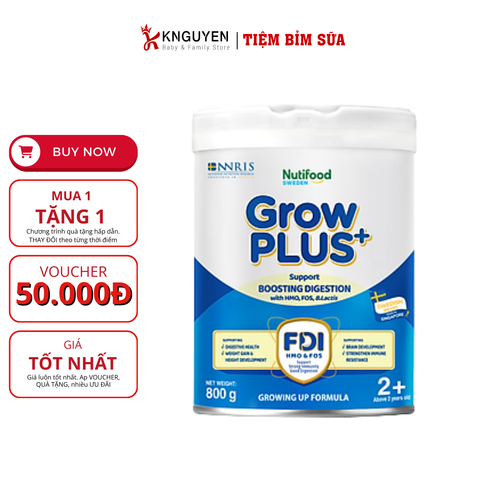 Sữa GrowPlus Xanh Nhạt  800g 