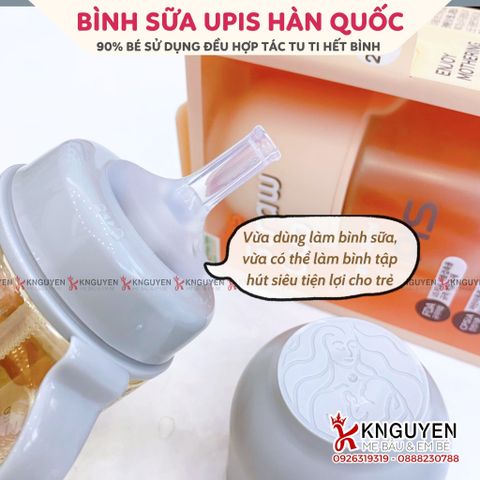  Bình sữa Upis PPSU 260ml 