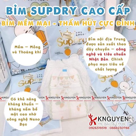  Bỉm Supdry Pemium 