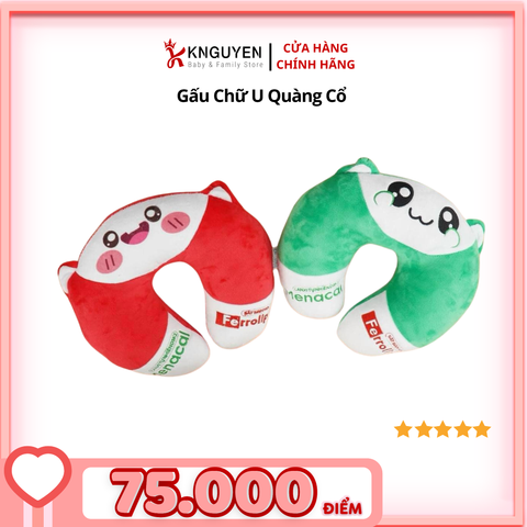  Gối Chữ U Đeo Cổ 