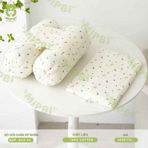  Bộ gối chặn xô nhăn Mipbi 
