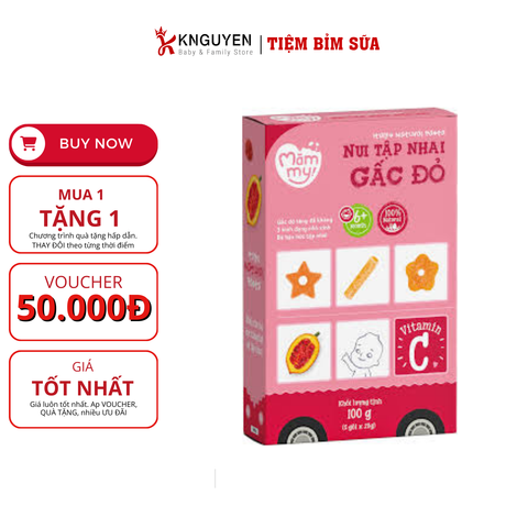  Nui Tập Nhai Mămmy 100g - (6M+) 