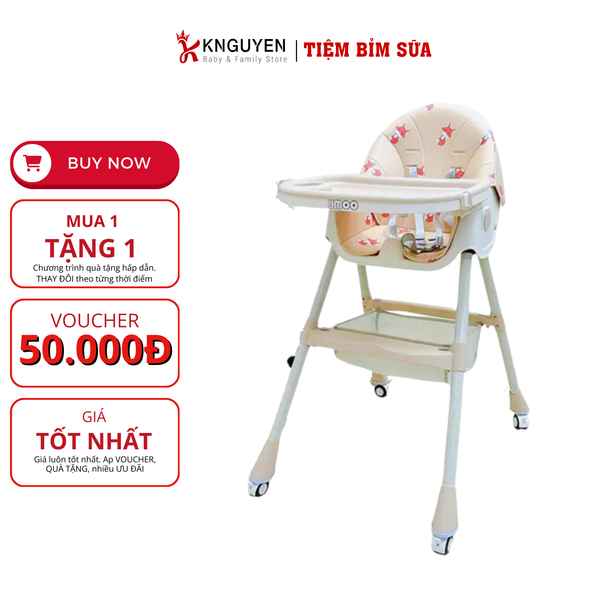  Ghế Ăn Ngả Lưng Gấp Gọn Umoo 05145 