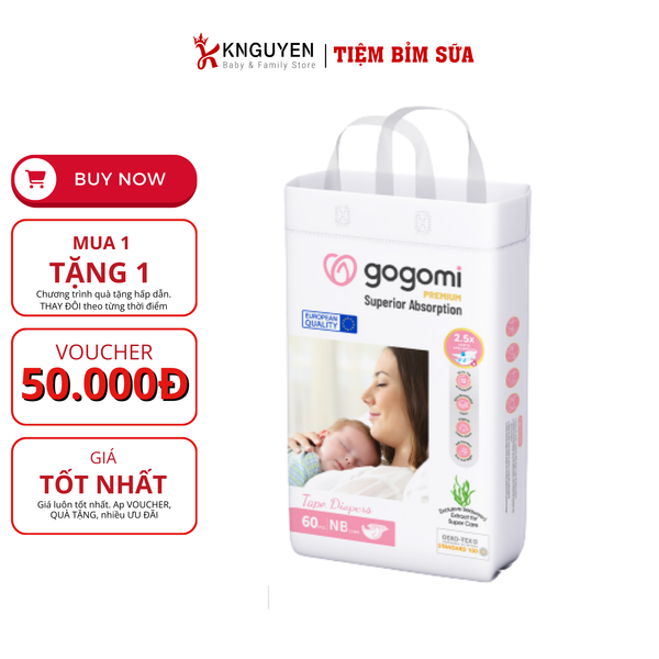  Bỉm Gogomi Premium 
