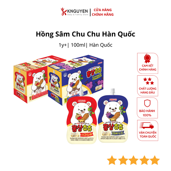  Hồng Sâm Chu Chu Hàn Quốc (1Y+) 