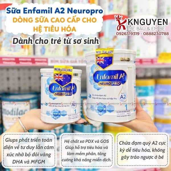  Sữa Enfamil A2 Neuropro 800g 