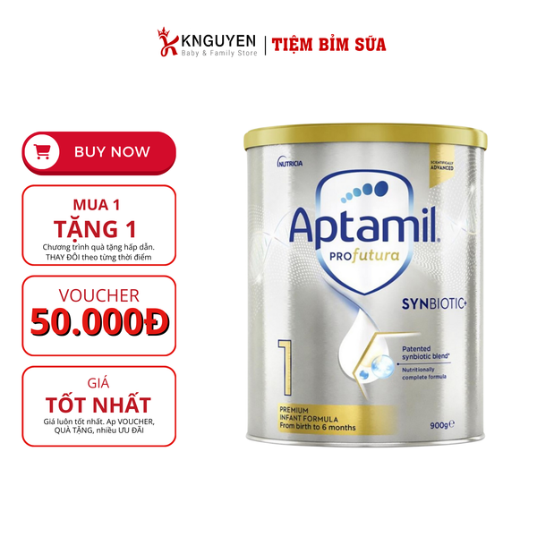  SỮA APTAMIL PROFUTURA Synbiotic ÚC 900G 