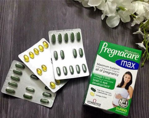  Vitamin bầu - Pregnacare max 84 viên 