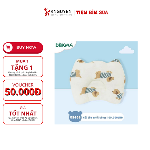  Gối bông lõm nhồi bông DOKMA 
