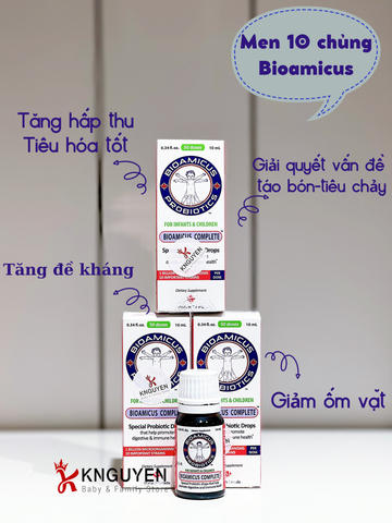  Men Vi Sinh 10 Chủng Bioamicus Complete Canada 