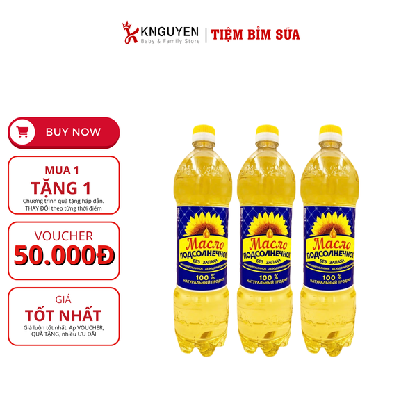  Dầu Ăn Hướng Dương Podso (1L) 