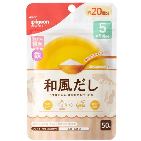  Bột chế biến nước dùng Dashi 5 tháng 50g 