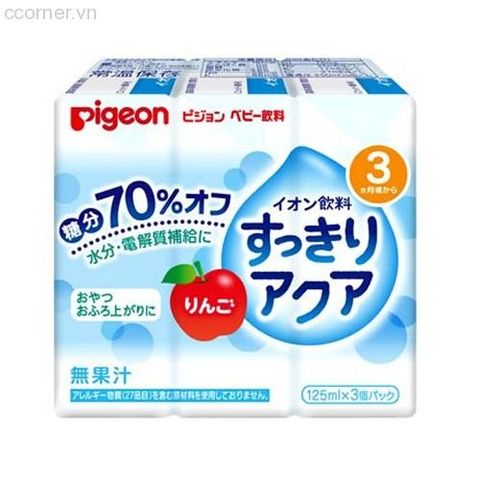  Nước Ép Pigeon (125ml x 3) 