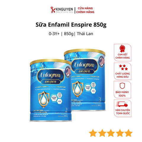  Sữa Enfamil Enspire 850g (Hàng Nhập Khẩu) 