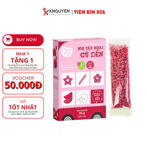  Nui Tập Nhai Mămmy 100g - (6M+) 