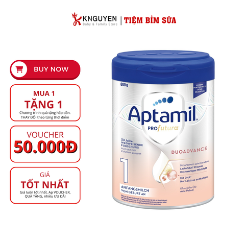  SỮA APTAMIL PROFUTURA ĐỨC 800G 