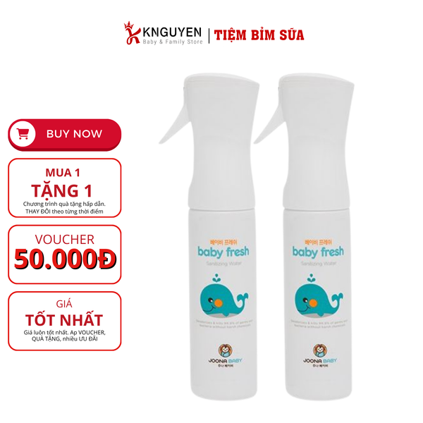  Xịt diệt khuẩn khử mùi Baby Fresh 300ml 