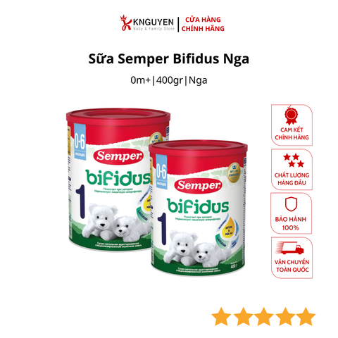  Sữa Semper Bifidus Nga (Bổ Sung Chất Xơ) 400g 