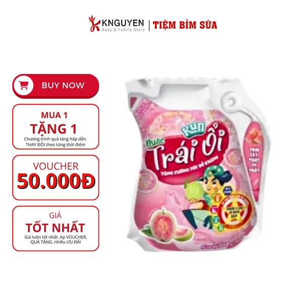  Sữa Trái Cây Kun 110ml 