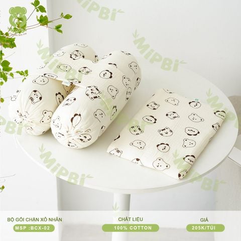  Bộ gối chặn xô nhăn Mipbi 