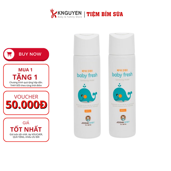  Ruột thay diệt khuẩn khử mùi Baby Fresh 300 ml 