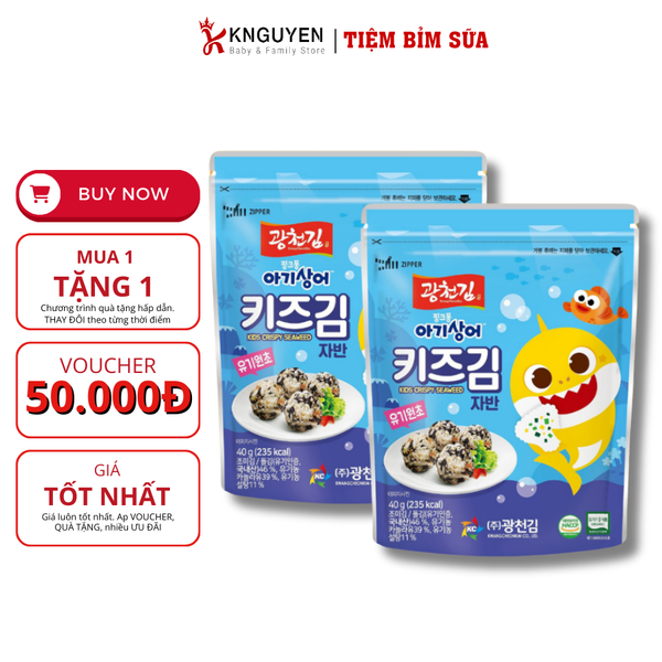  Rong Biển Vụn Organic Pink Fong Ăn Liền (40g) 