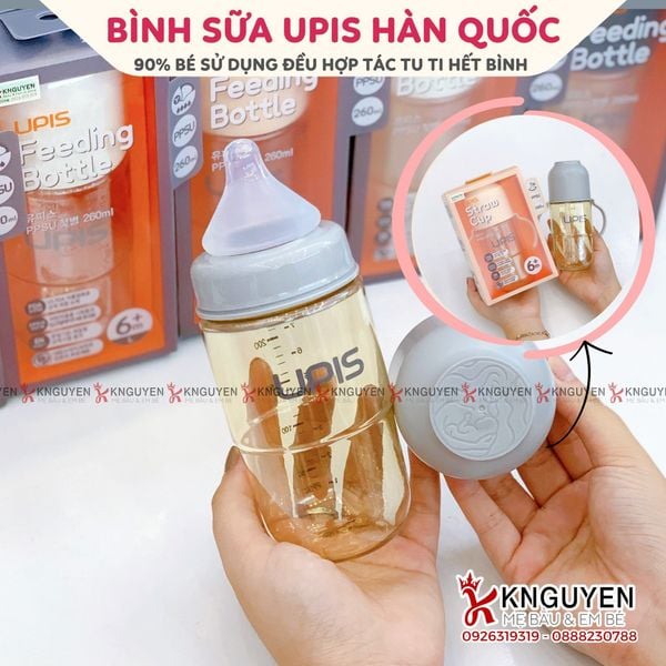  Bình sữa Upis PPSU 260ml 