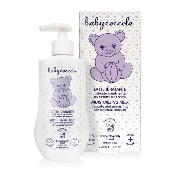 Sữa dưỡng ẩm chiết xuất hạnh nhân Babycoccole 250ml (0M+) 