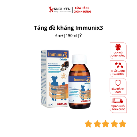  Tăng đề kháng Immunix3 - lọ 150ml 