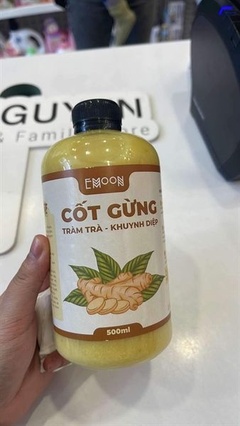  Nước cốt gừng tràm trà chai 500ml 