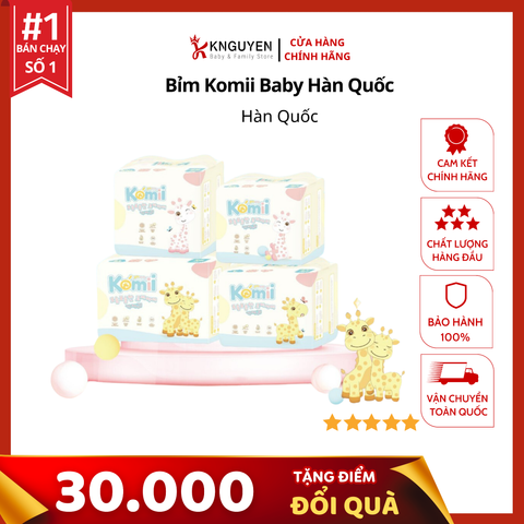  Bỉm Komii Baby Hàn Quốc 