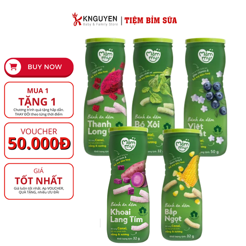  Bánh Ăn Dặm Hũ Mămmy (6M+) - 32g 